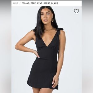 Princess Polly Island Time Mini Dress, never worn, size 8